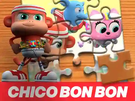 Xogo Chico Bon Bon Jigsaw Puzzle en liña