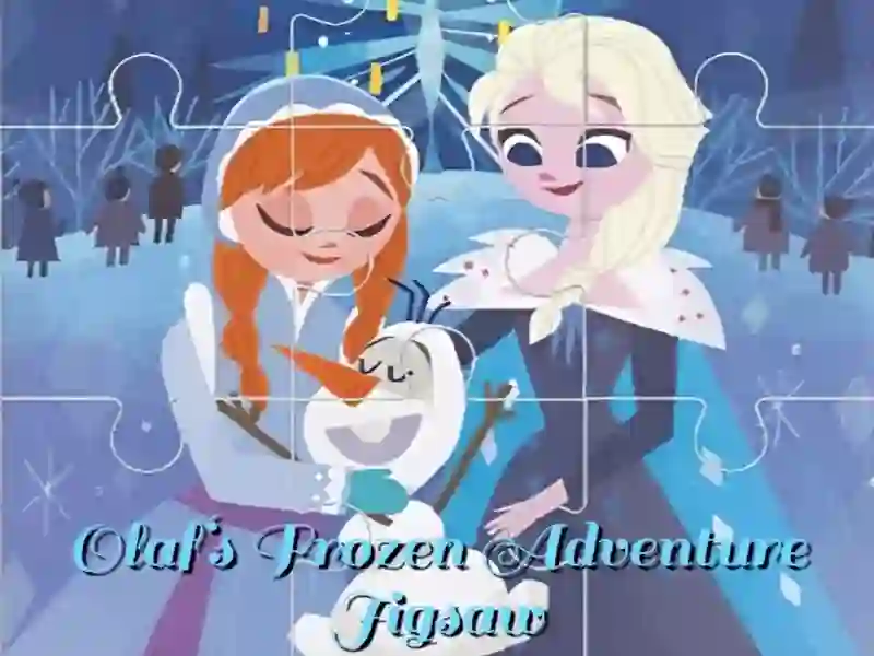 Xogo Olaf‘s Frozen Adventure Jigsaw en liña