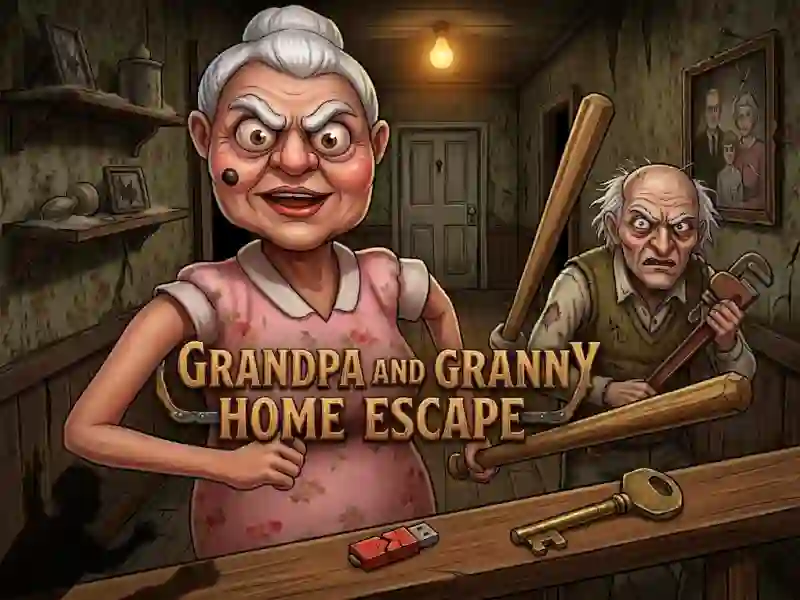 Xogo Grandpa And Granny Home Escape en liña