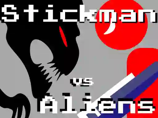 Xogo Stickman vs Aliens en liña
