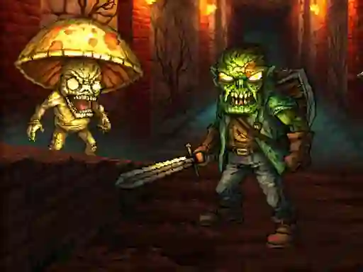 Xogo Monster Slayer Merge & Survive en liña