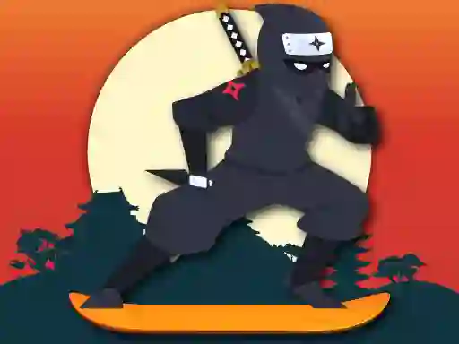 Xogo Lava And Nninja Skateboard en liña