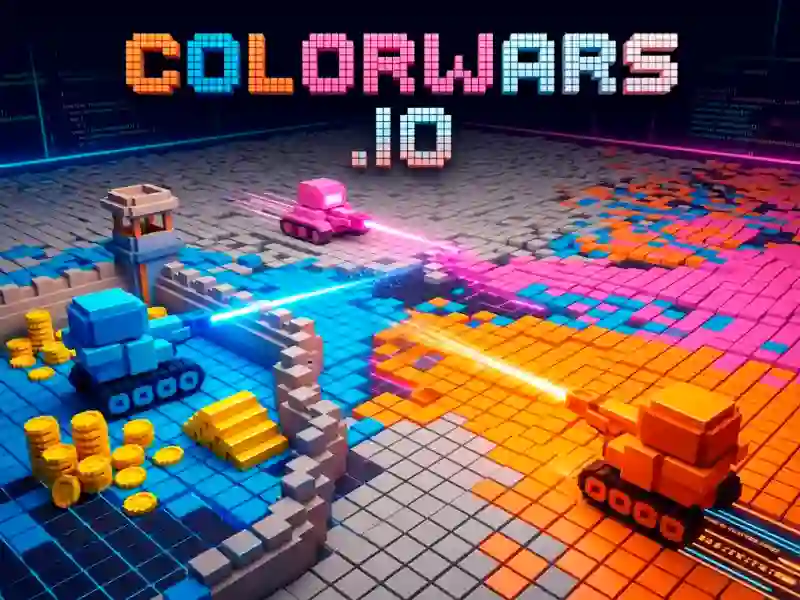 Xogo ColorWars.io en liña