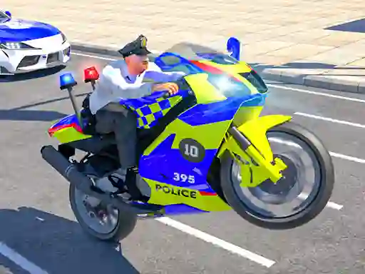 Xogo Police Bike Stunt en liña