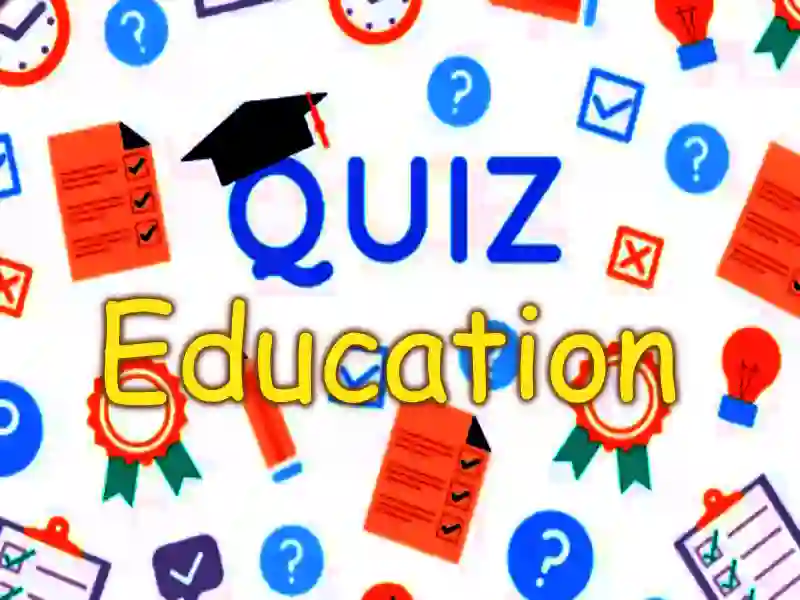 Xogo Quiz Education en liña