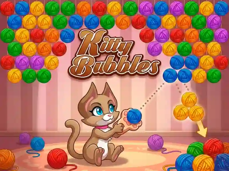 Xogo Kitty Bubbles en liña