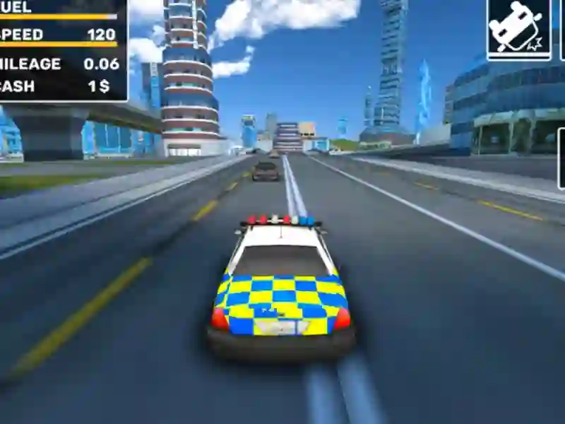 Xogo Police Cop Car Simulator City Missions en liña