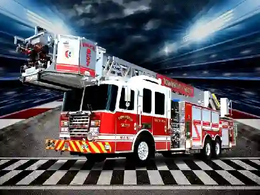 Xogo Fire Trucks Puzzle en liña