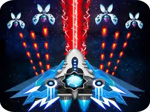 Xogo 2D Space Shooter en liña