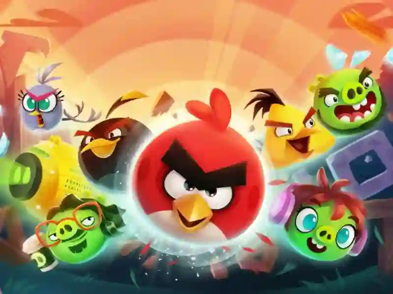 Xogo Angry Birds Mad Jumps en liña
