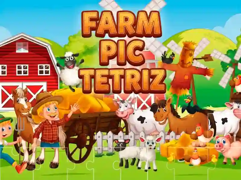 Xogo Farm Pic Tetriz en liña
