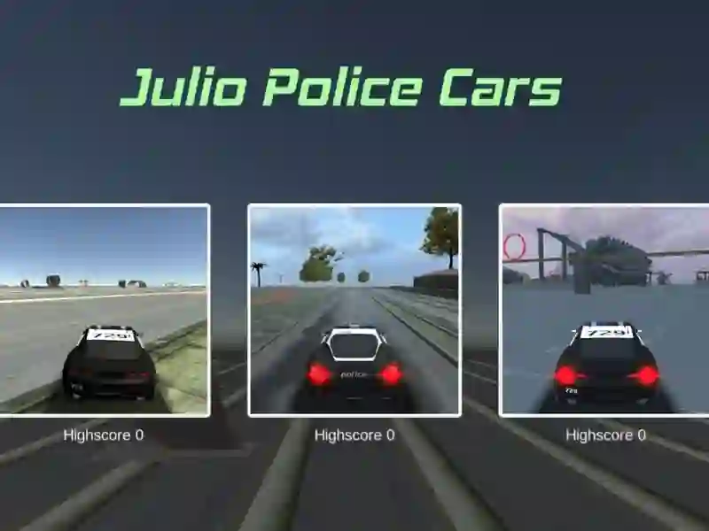 Xogo Julio Police Cars en liña