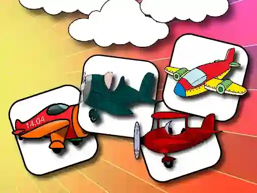 Xogo Airplane Memory Challenge en liña