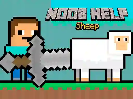 Xogo Noob Help Sheep en liña