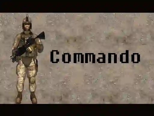 Xogo Commando en liña
