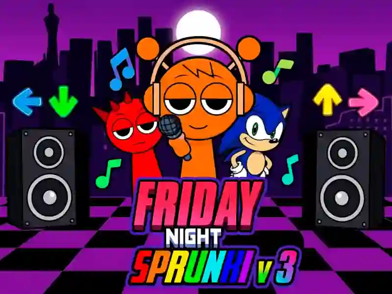 Xogo Friday Night Sprunki v 3 en liña