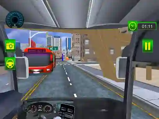 Xogo Driving Service Passenger Bus Transport en liña