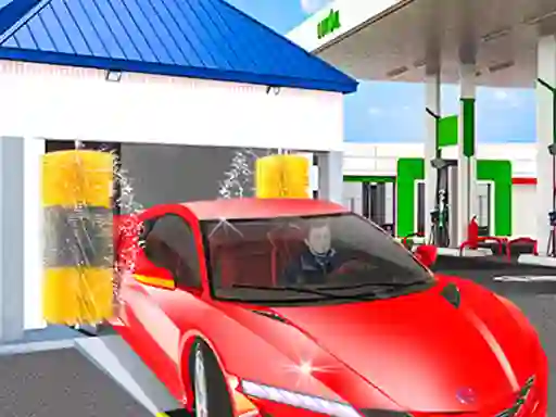 Xogo Gas Station: Car Parking en liña