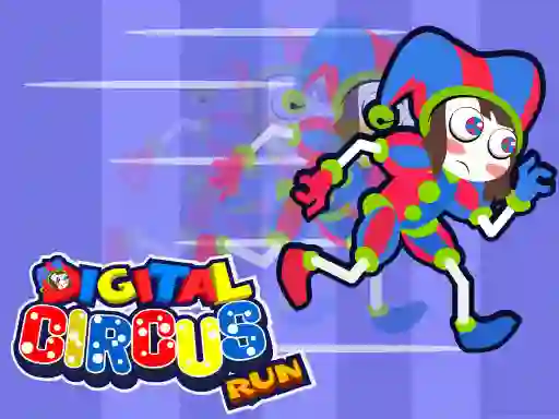 Xogo Digital Circus Run en liña