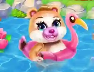 Xogo Cute Bear Caring en liña