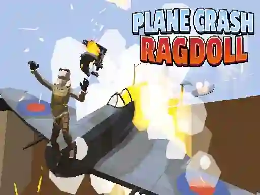 Xogo Plane Crash Ragdoll en liña