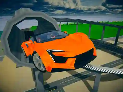 Xogo Car Stunt Driving 3d en liña