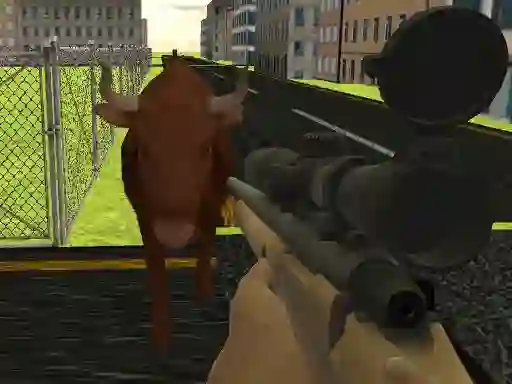 Xogo Angry Bull Shooter en liña