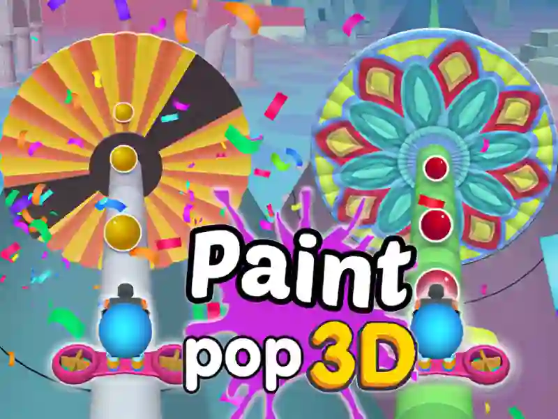 Xogo Paint Pop 3D en liña