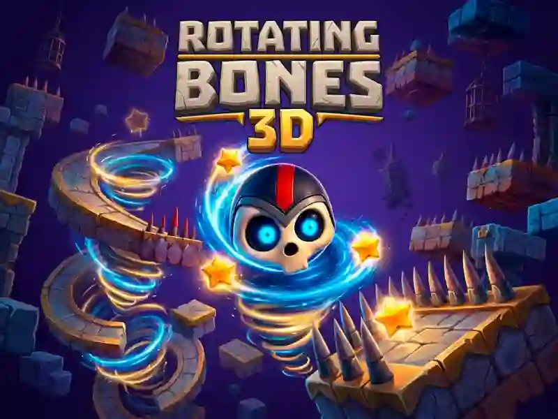 Xogo Rotating Bones 3D en liña