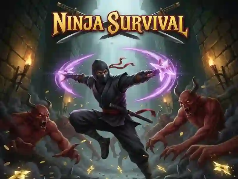 Xogo Ninja Survival en liña