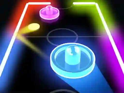 Xogo Glow Hockey HD en liña