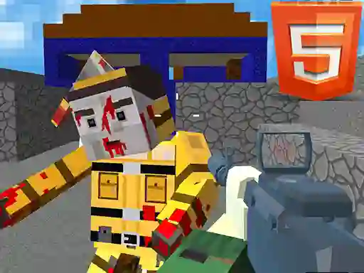 Xogo Combat Cubic Arena HTML5 en liña