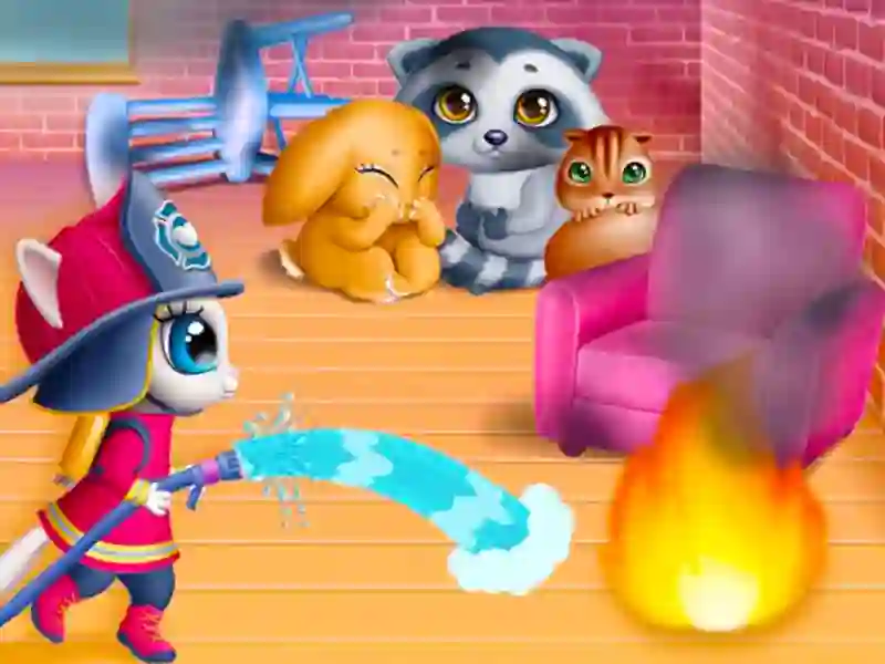Xogo Kitty City Heroes en liña