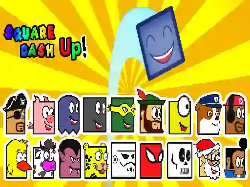 Xogo Square Dash Up en liña