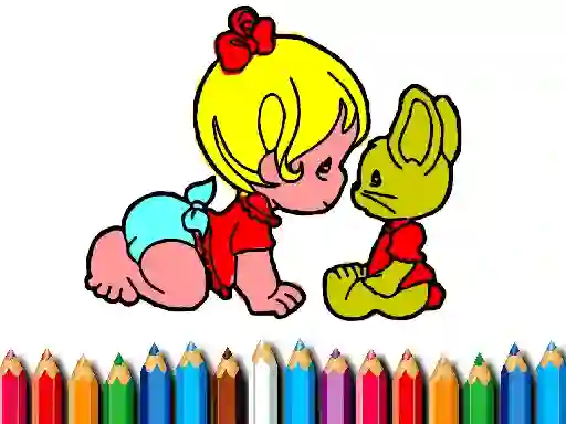 Xogo Back To School: Aby Girl Coloring en liña