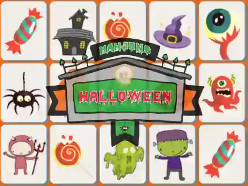 Xogo Halloween Mahjong en liña