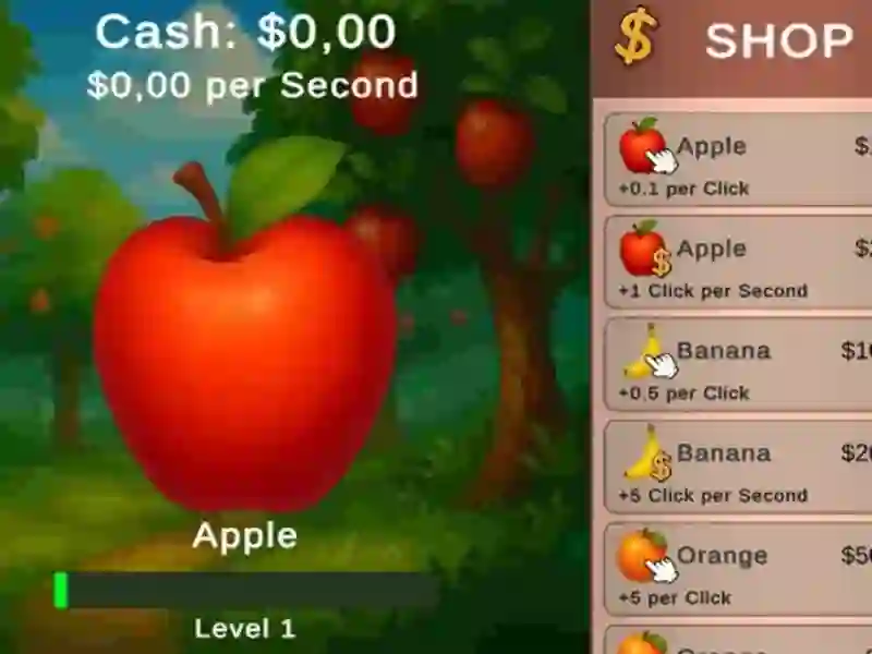 Xogo Fruit Clicker en liña
