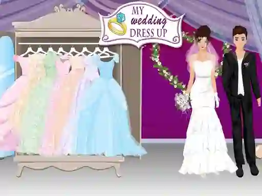 Xogo Wedding Dress Up en liña