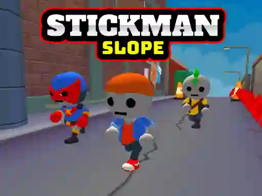 Xogo Stickman Slope en liña