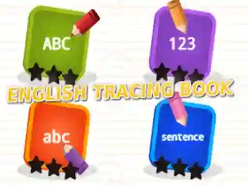 Xogo English Tracing Book en liña