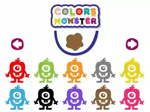 Xogo Colors Monster en liña
