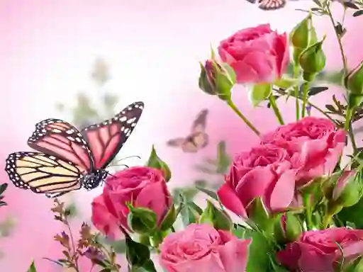 Xogo Butterflies Puzzle en liña