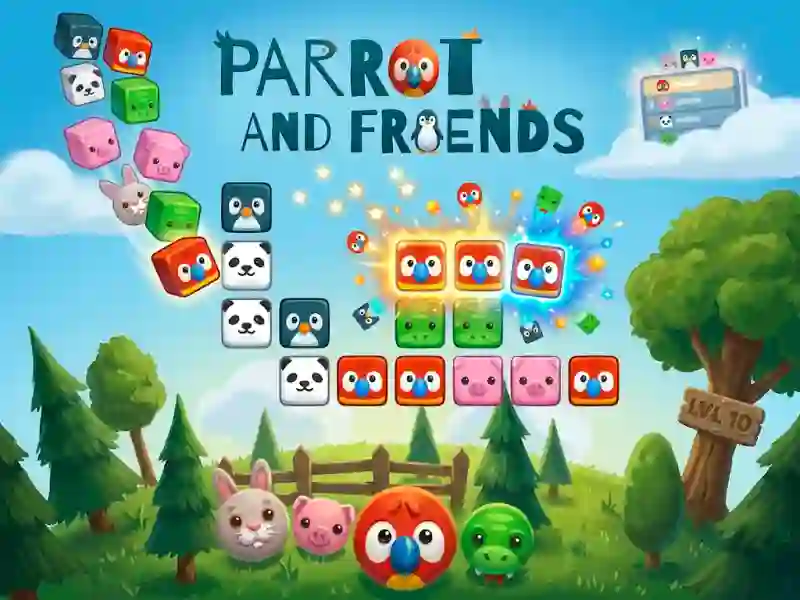 Xogo Parrot and Friends en liña