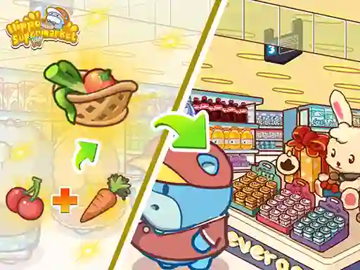 Xogo Hippo Supermarket en liña