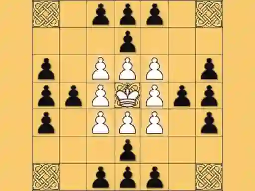 Xogo Tafl: viking chess en liña