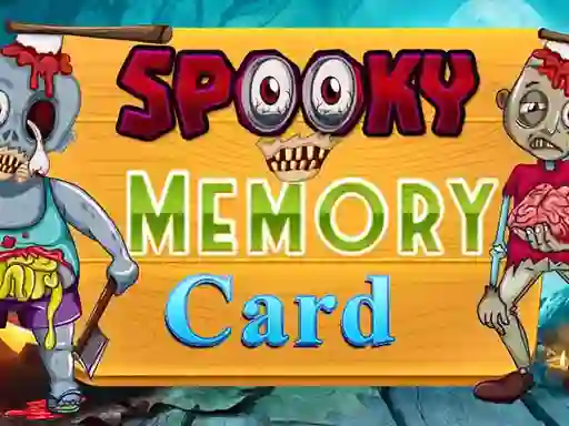 Xogo Spooky Memory Card en liña