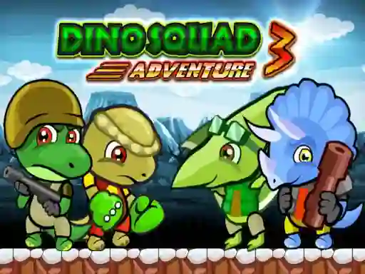 Xogo Dino Squad Adventure 3 en liña