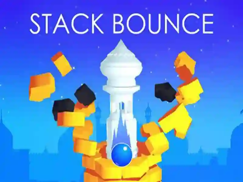 Xogo Stack Bounce en liña