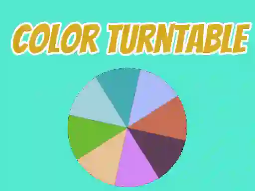 Xogo Color Turntable en liña