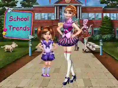 Xogo School Trends en liña